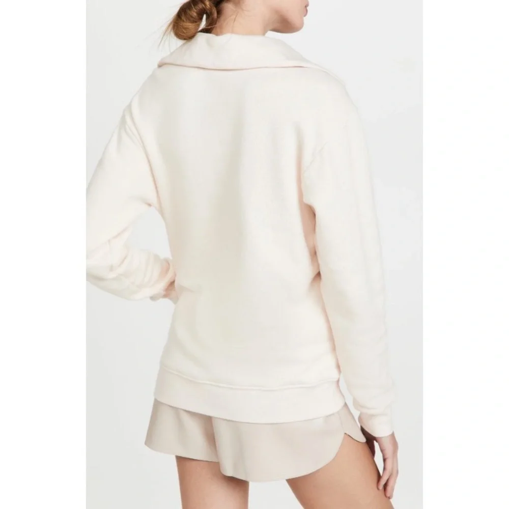 ALC Fleece Pullover Sweatshirt Sweater Pink